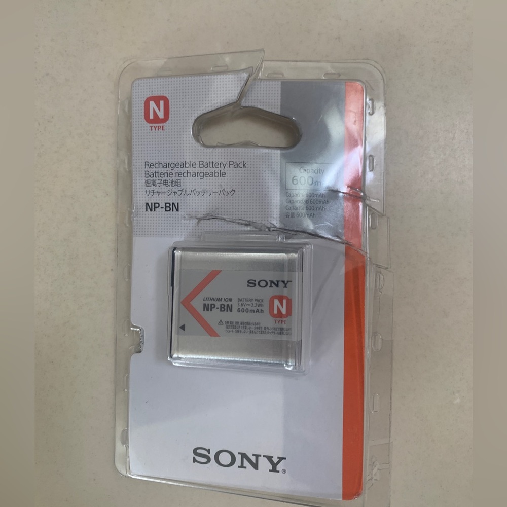 Sony NP BN Rechargeable Battery Pack